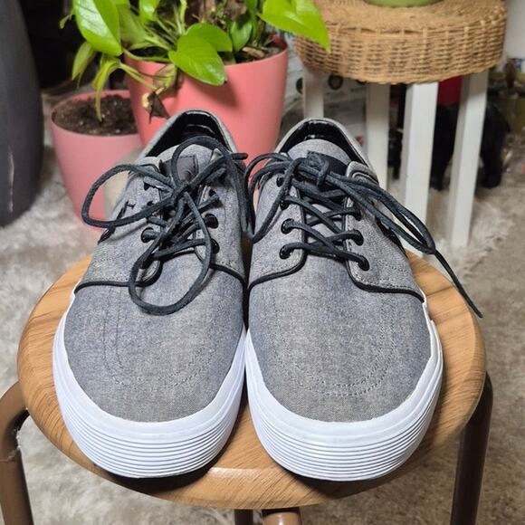 Polo Ralph Lauren Laxon Low Denim Blue Men\'s Sneakers Size 12